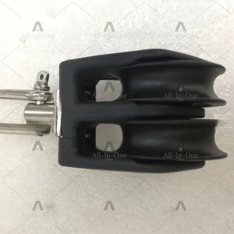 35Mm Wheel Diameter 8mm Wire Diameter Dual Wheel/Rotary Yacht Sailing Bearing Pulley