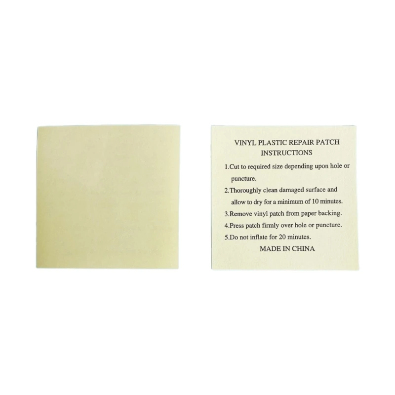 25UC 30 Sheet Watertight Boat Repair Patches Inflatable Boat Kayaks PVC Inflatable Repair Boat Kayaks Patches Boat Patches