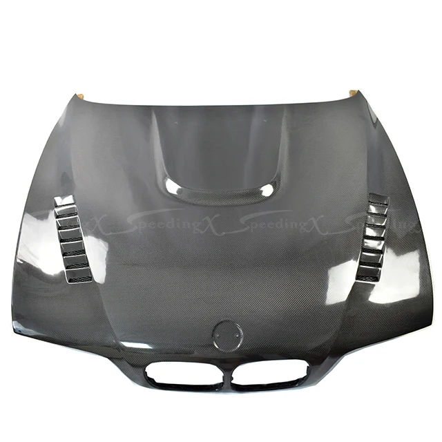 CUSTOMIZED CARBON FIBER ENGINE HOOD BONNET FOR  5 SERIES E39 BODY KIT