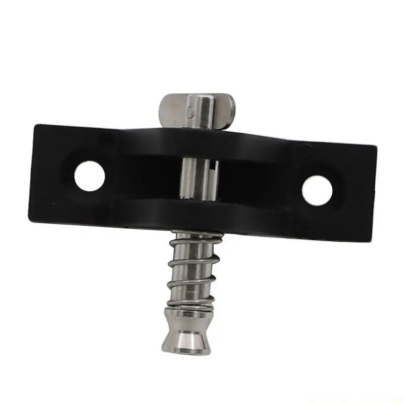 J0MA Boat Shade Bimini Top Deck Hinge Bracket Black Nylon Mounting Base