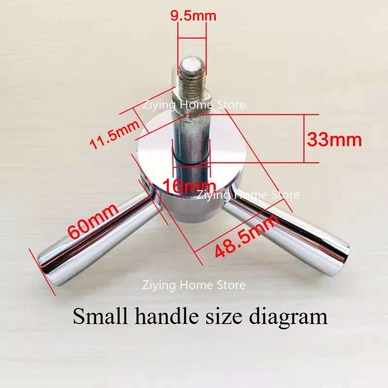 مناسبة لمقبض المثلث، مقبض الباب الآمن، قبو خزانة المعدن الميكانيكي