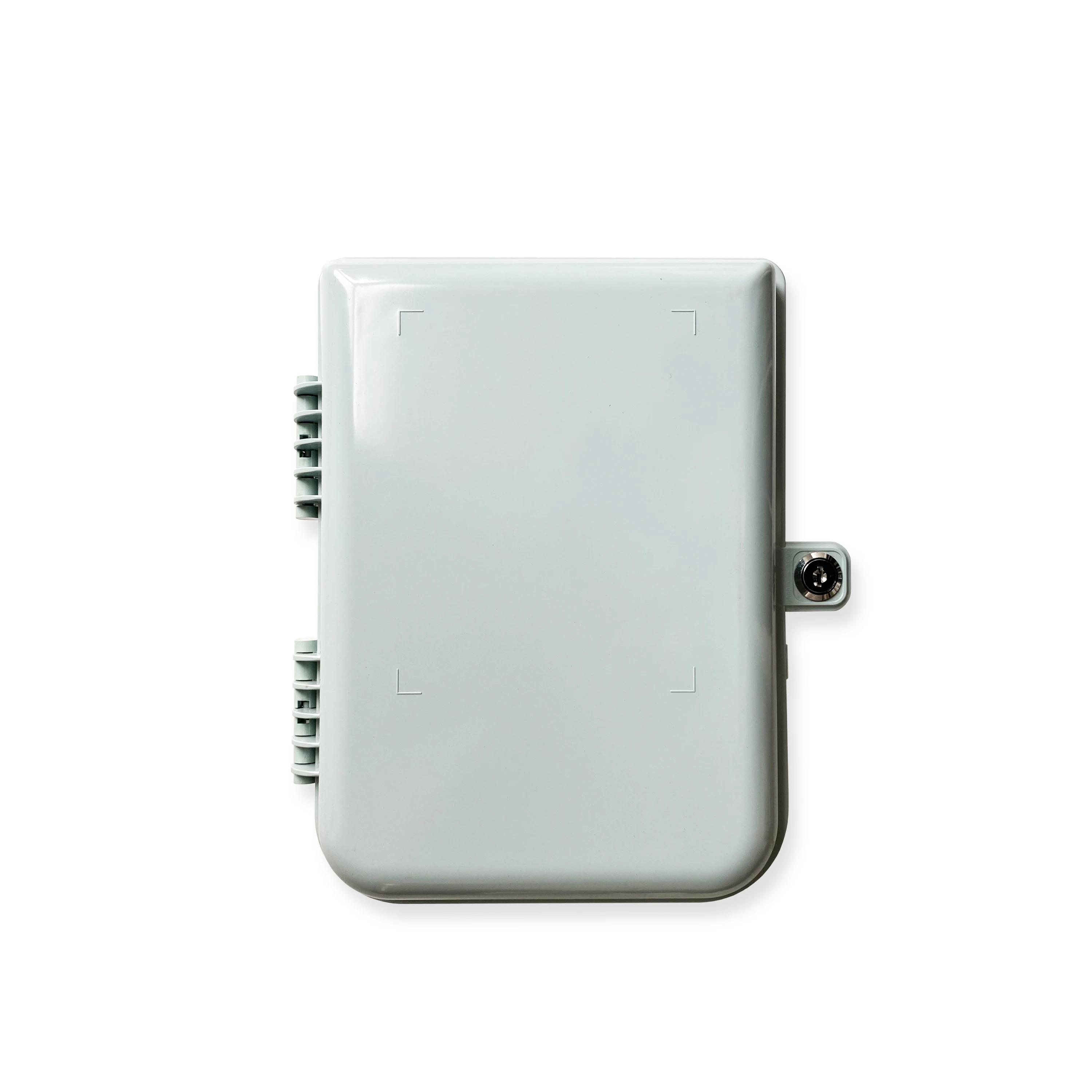 FTTH Indoor Outdoor FAT 8 16 Cores Waterproof IP65 PC+ABS Material Fiber Optic Distribution Box FDB CTO Hot Sale