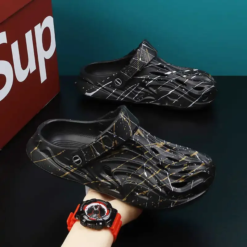 슬링 백 미끄럼 방지 부츠 신발 남성용 하이 부츠 남자 스케이터 스니커즈 스포츠 Sapatos Classical Outside Luxery Promo