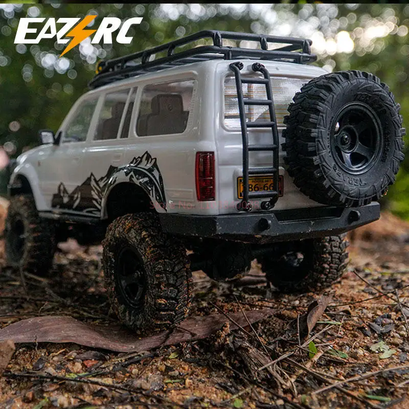 Fms1/18 Eazyrc Sneeuw Berg Storm Afstandsbediening Voertuig Jc80 4wd Klimmen Off Road Voertuig Simulatie Model Speelgoed Festival Cadeau