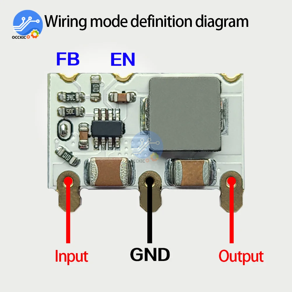 Mini DC-DC 9V/12V do 5V 4A obniżanie mocy moduł zasilający przetwornica napięcia wydajność konwersji regulowana 98%