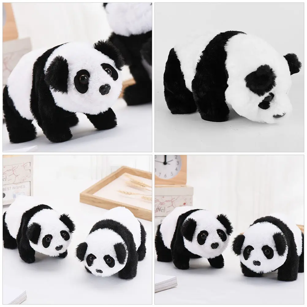 Interactive Electronic Panda Pet Crawling Forward Kids Fun Gift Crawling Toys Interactive Baby Toys