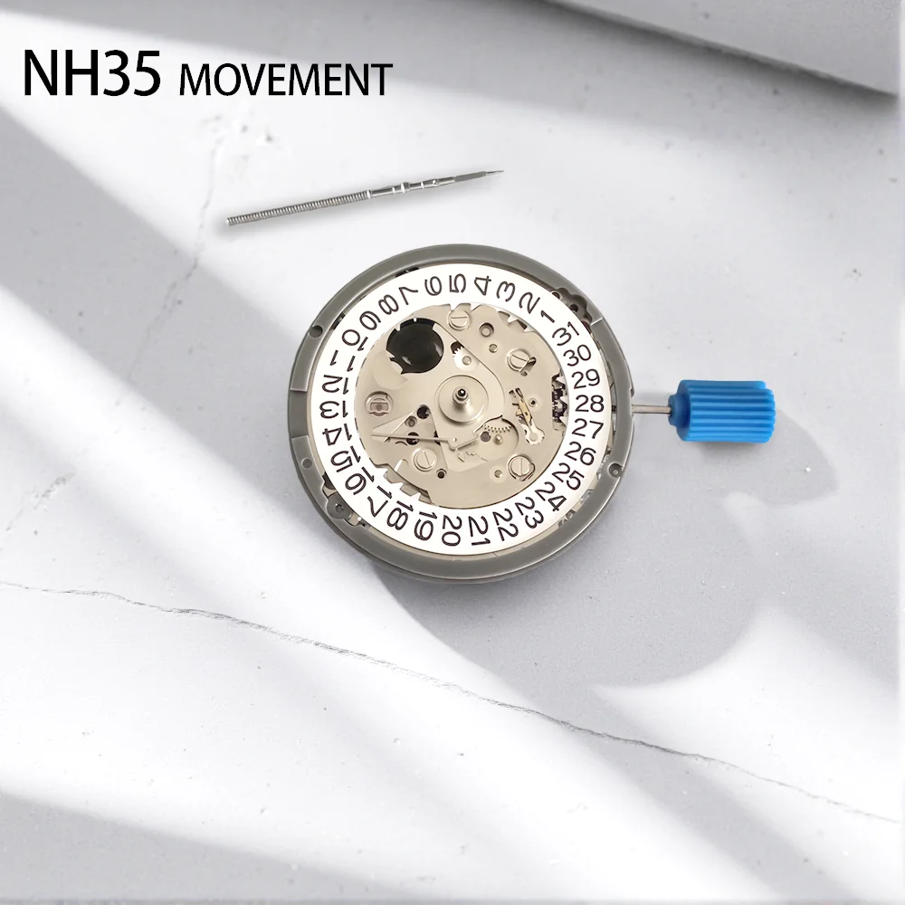 Original NH35A Automatic Movement - Japan High Accuracy Cost-Effective Watch Repair Parts for Seiko Mods DIY for Watchmakers