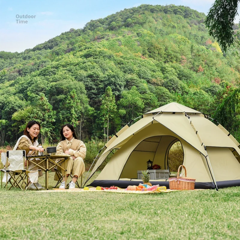 2-3 Person Instant Pop Up Tent Camping Waterproof Windproof UV Protection Lightweight Portable for Hiking Backpacking Gear