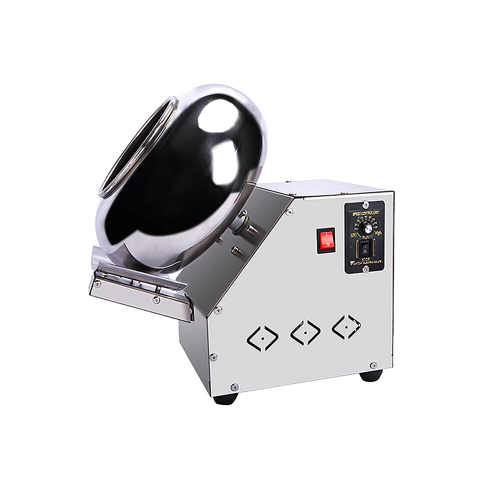 

Coater Sugar Pan Peanut Nut Chocolate Coating Machine Professional Roasted Nuts Chocolate Coating Processing Machine