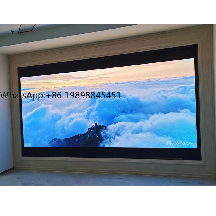 

High P1.53 Indoor LED Display Screen China's 4K HD LED Wall Panel for Stage Rentals for Meetings Church for Shopping Malls