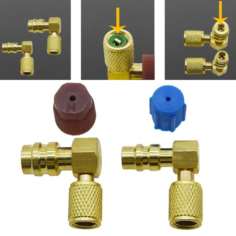 Air Conditioning Adapter As The Picture Shows Adapter Retrofit Kit Brass High Side Port Easy Installation Process