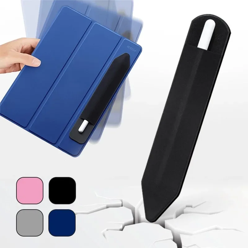 Étui à Crayons Adhésifs pour Apple, Support de Bâton pour IPad, Tablette, Accessoires pour Stylo Tactile, 1/2
