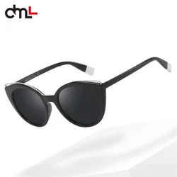 DML Fashion TR90 Oval Sunglasses Women's Designer Luxury Men's and Women's Polarised Sunglasses UV400 Outdoor Eyewear