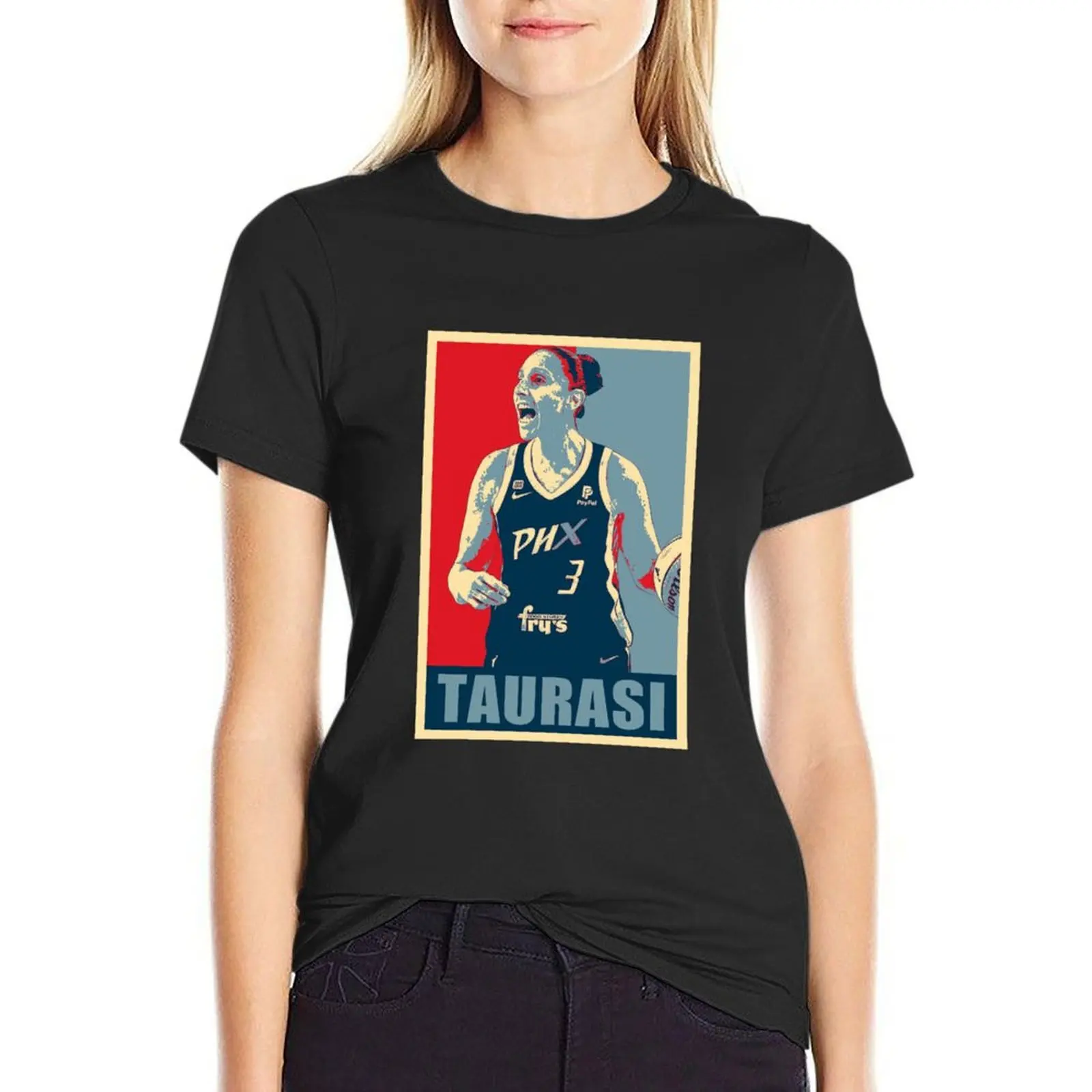 

Diana Taurasi Hope T-Shirt summer clothes new edition female Female clothing t-shirts for Women cotton