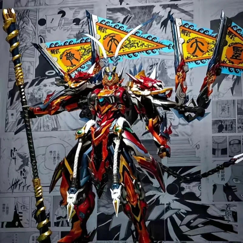 

В наличии МОТОР NUCLEAR MNQ-XH08 QI TIAN DA SHENG SUN WU KONG Подвижные игрушки Модель Mecha TIAN YONG XING С легкосплавными деталями