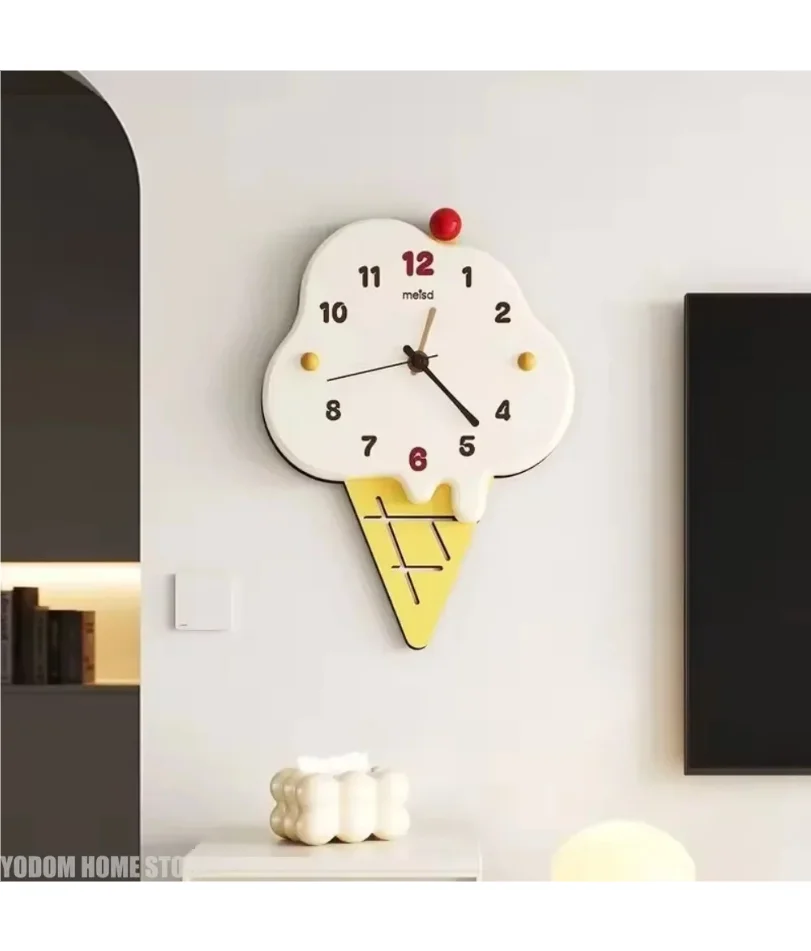 Premium Luxury Fashion Wall Clock - Unique Cute Design, Elegant Home Decor Reloj De Pared for Living Room Bedroom - view 3