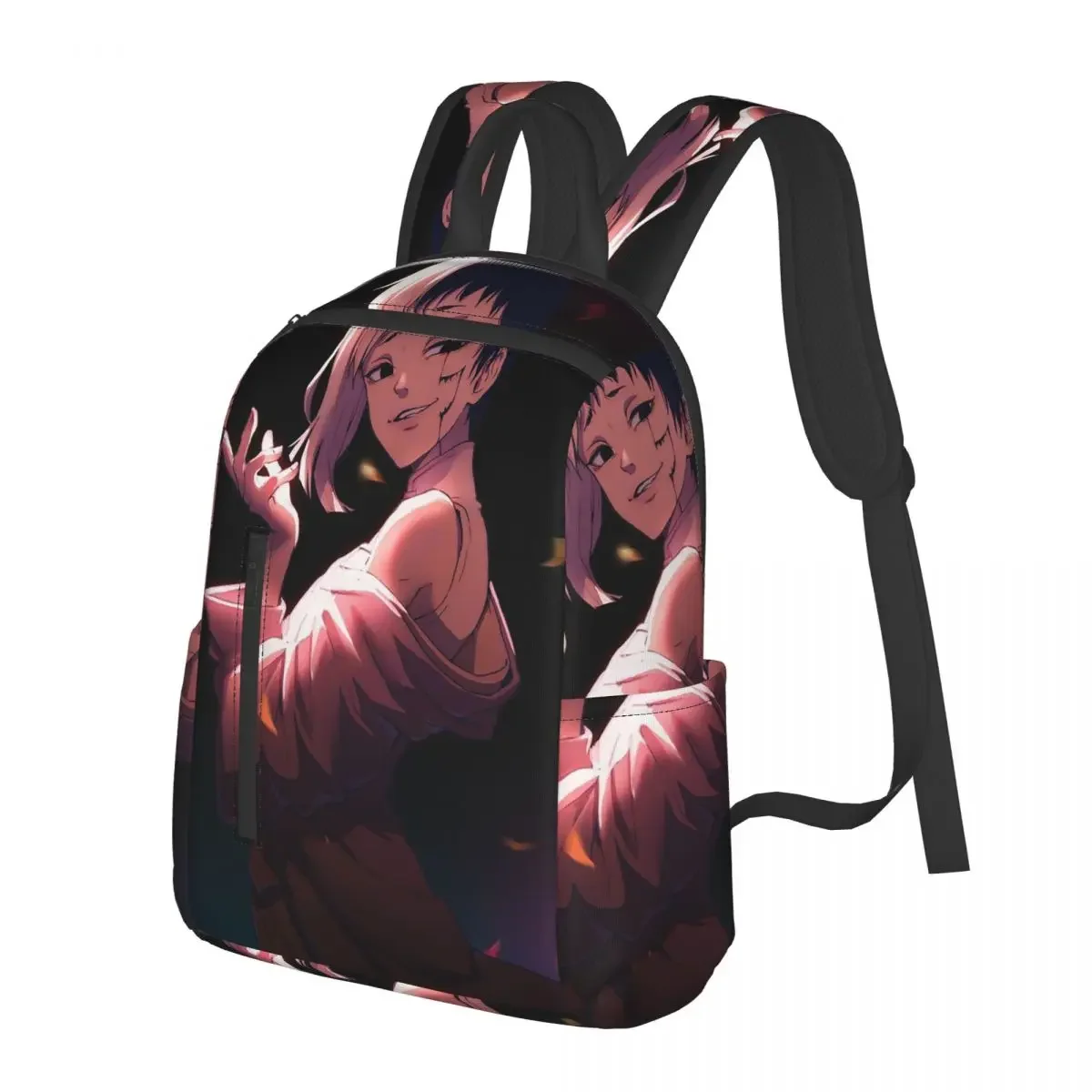 Gen Asagiri Dr Stone Apan Anime Student Backpack School Bag Hiking Travel Daypack for Boys Girls Bookbag Shoulder Bags