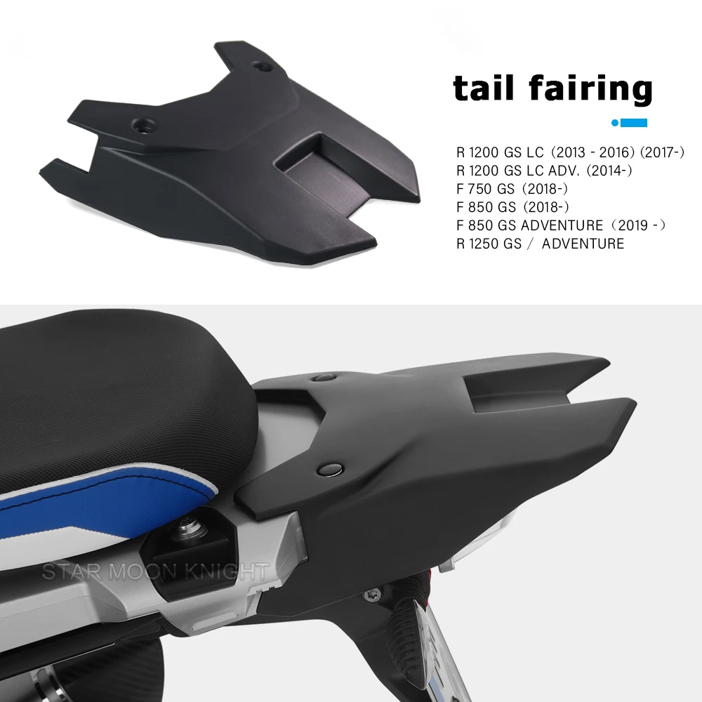 

For BMW R1250GS R1200GS LC Adventure GS 1250 1200 Rear Passenger Seat Cover Tail Light Fairing Cowl F750GS F750 F850GS GS850 ADV