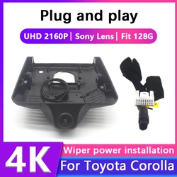 Car Dash Camera For Toyota Corolla Hybrid LE 2023 2024 Dash Cam 4K Wifi Dashcam Carcam Dvr in Car,Modification Accessories Parts