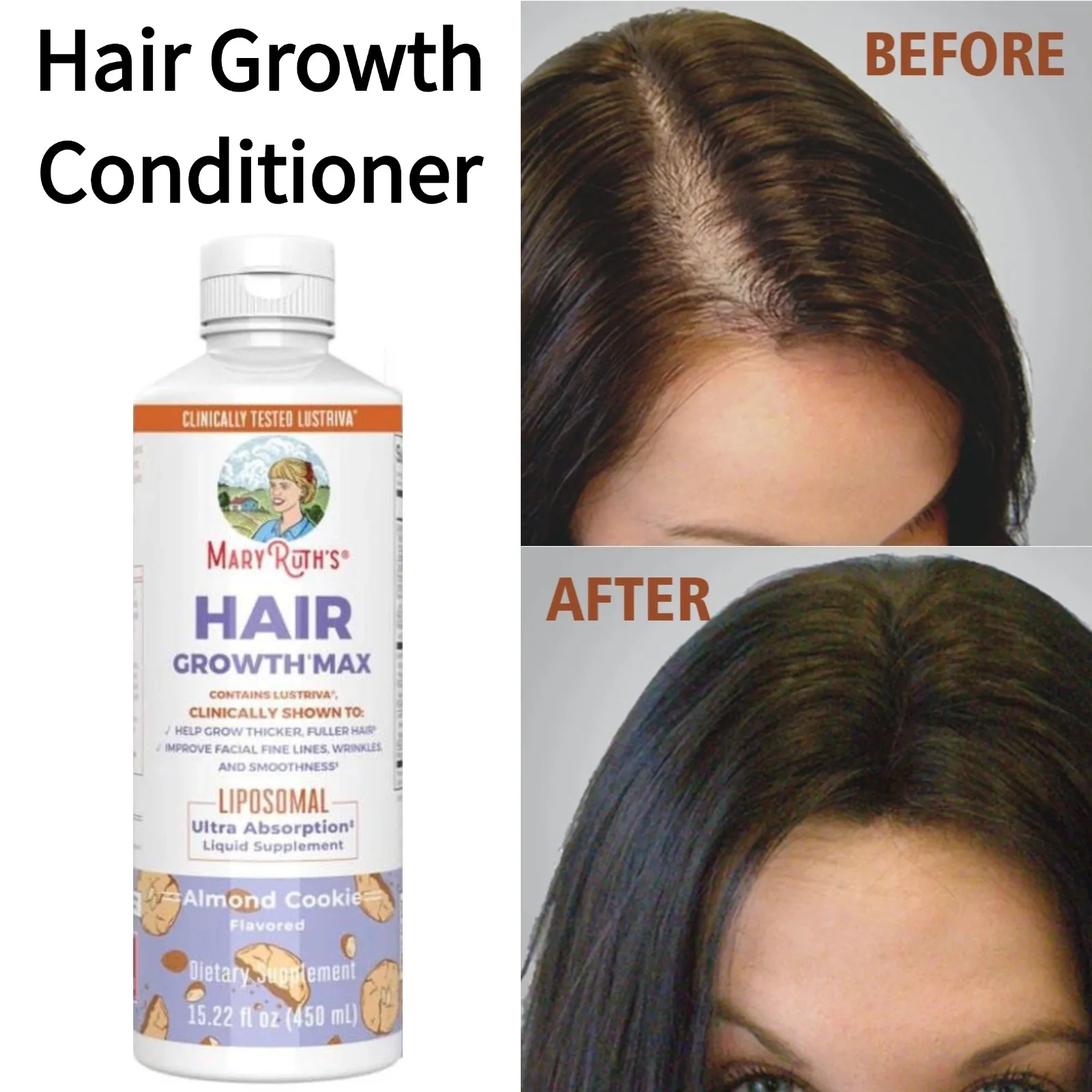 

Women Conditioner Nourish Moisturizer Oil Control Conditioner Hair Growth Care Product Dry Damaged Conditioner Fluffy Hair Care