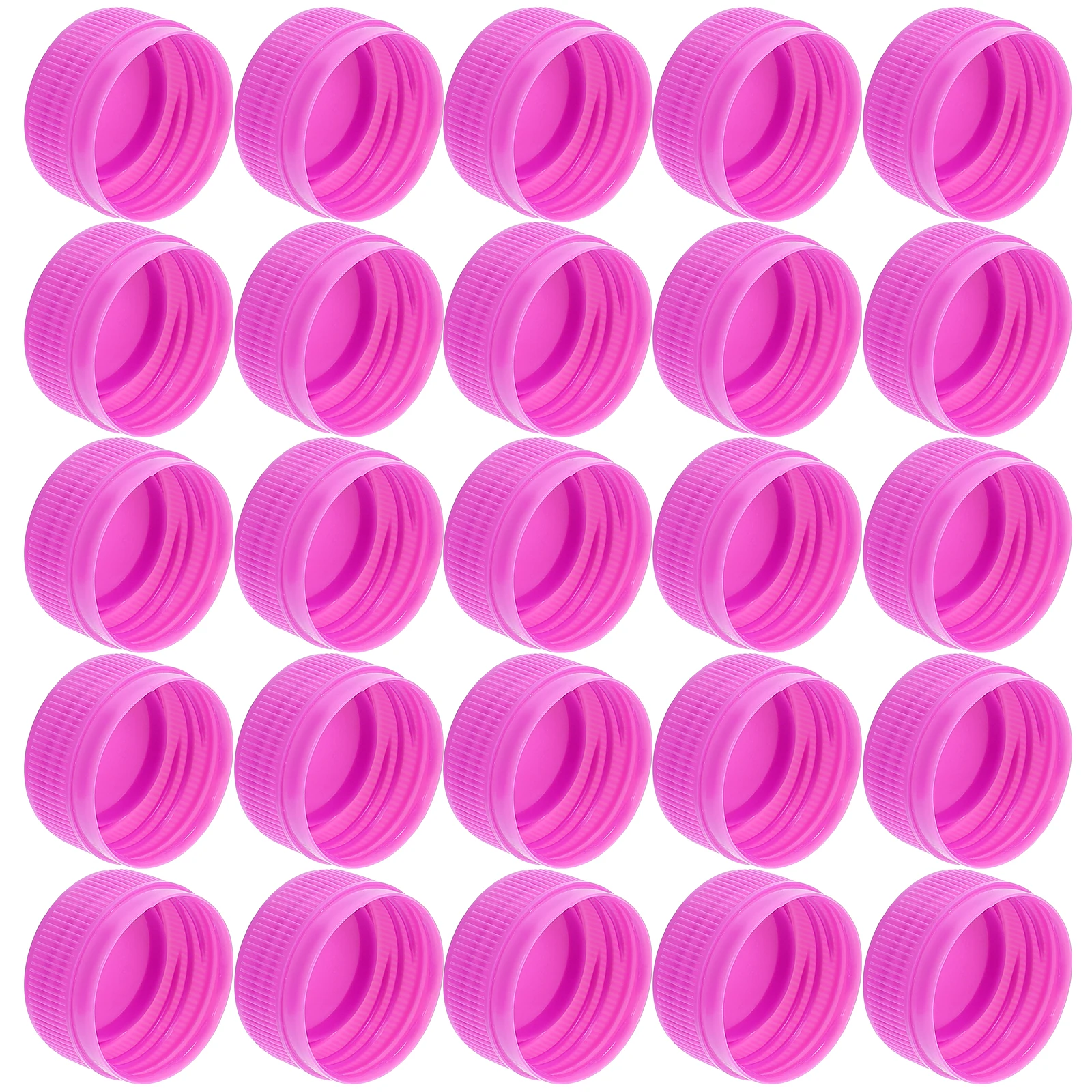 

100 Pcs 30mm Plastic Bottle Caps DIY Craft Child Development Colorful Sealing Lids Water Bottles Montessori Toys