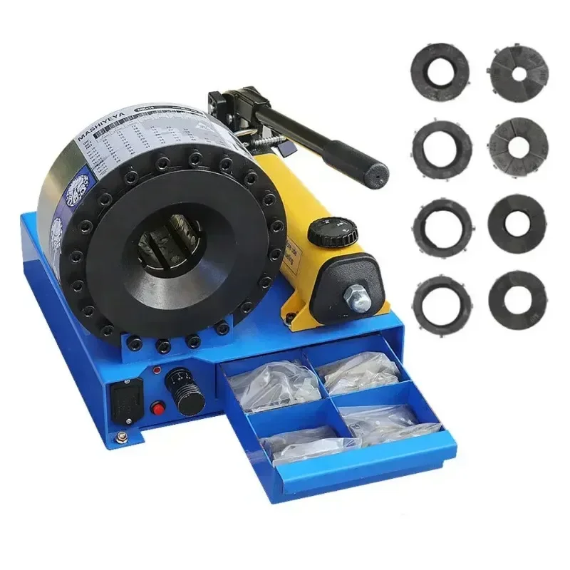 

Portable Hose Crimping Machine Manual Liquid Compression Pipe Press Small Household High Pressure Oil Pipe Explosion-proof Pipe