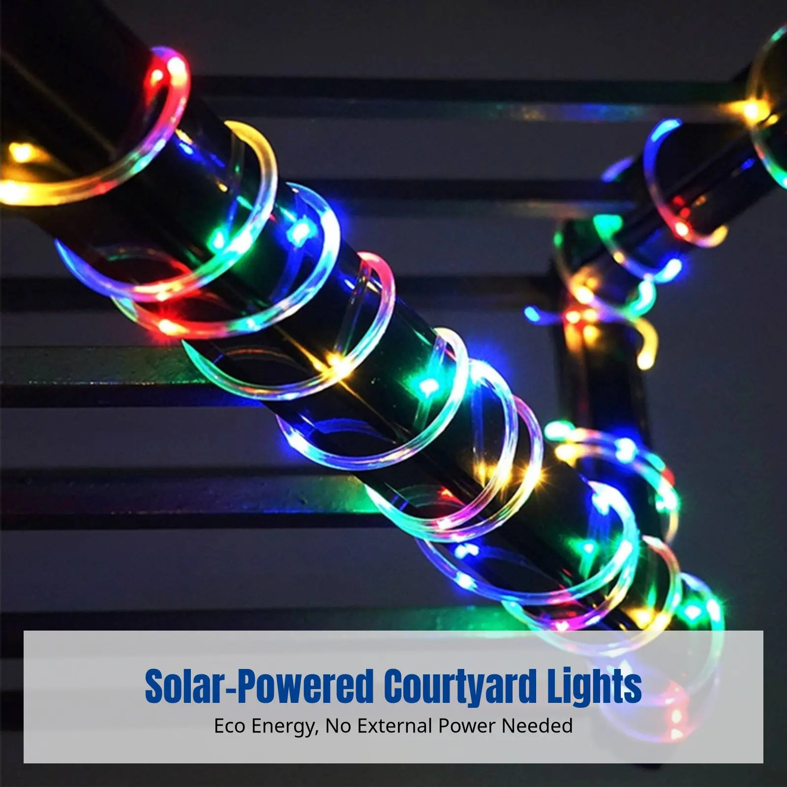 

Solar LED Tube Outdoor Garden, Landscape, Multi-Color, IP45 Waterproof, Event, Wedding