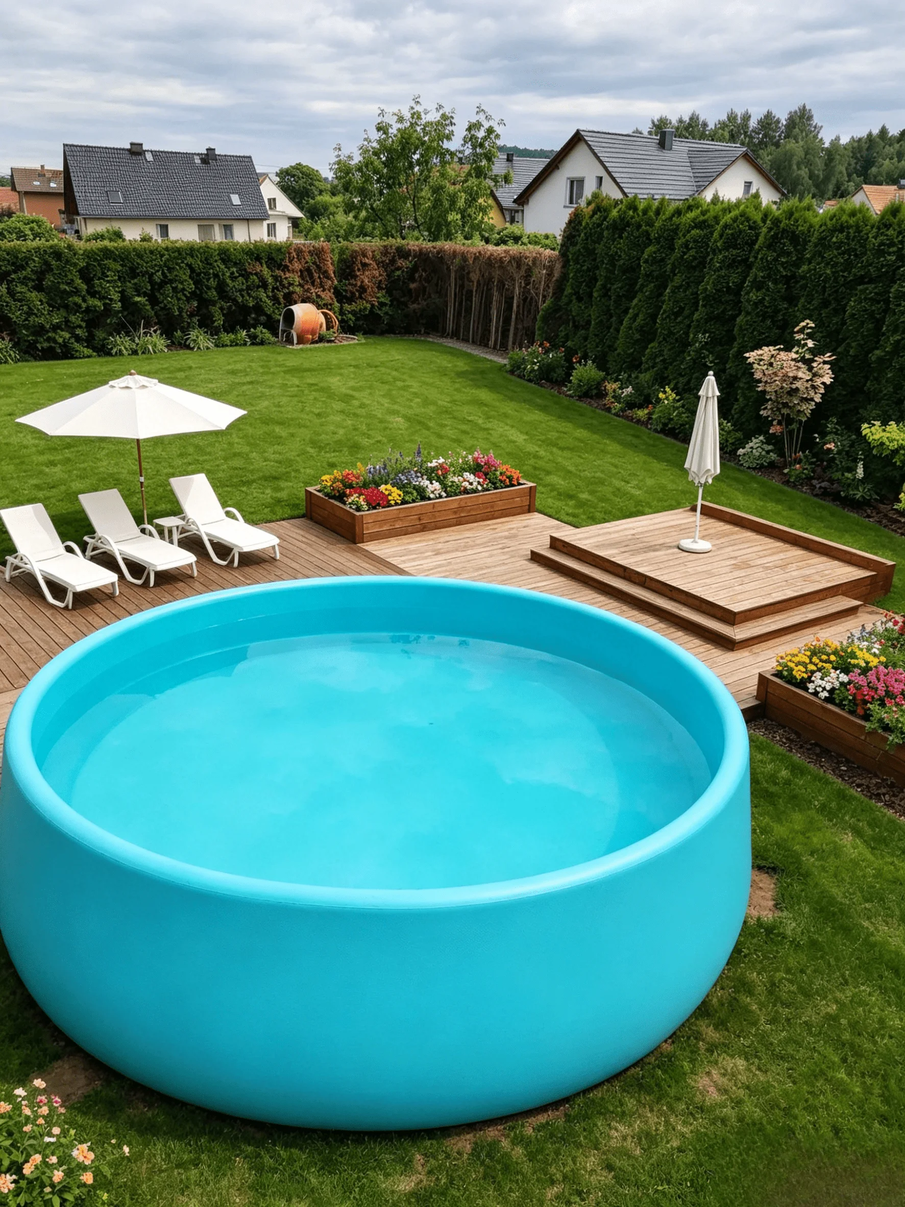 Custom Logo and Size Adult Above Ground Pool Large Family Backyard Inflatable Swimming Pool Commercial Children Fun Water Park view 4