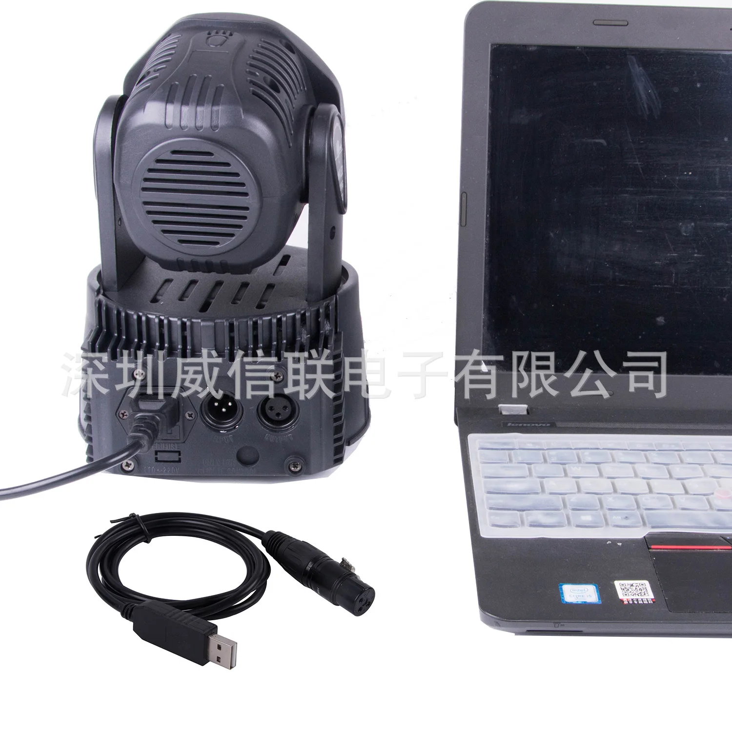 FTDI stage lighting DMX512 QLC device control line USB to 485 module stage lighting regulation