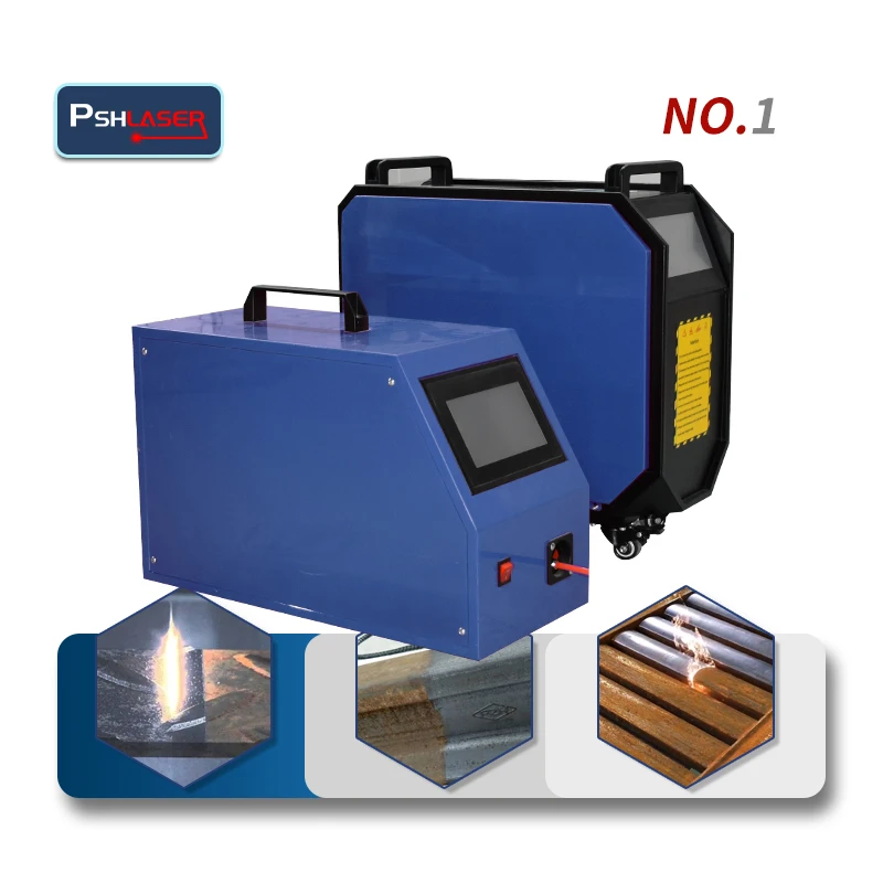 Mini Portable Laser Machine 1KW 1.5KW 2KW for Cutting + Welding + Cleaning 3 in 1 Multifunctional Handheld Welder