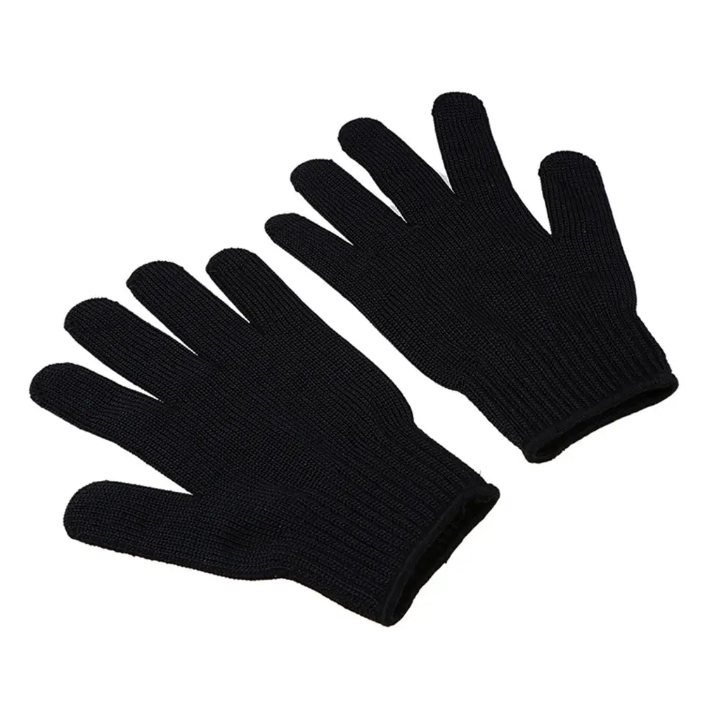 

1 Pair Stainless Steel Wire Safety Gloves Outdoor Working Cut-Resistant Butcher Cut Proof Anti-Cutting Gloves
