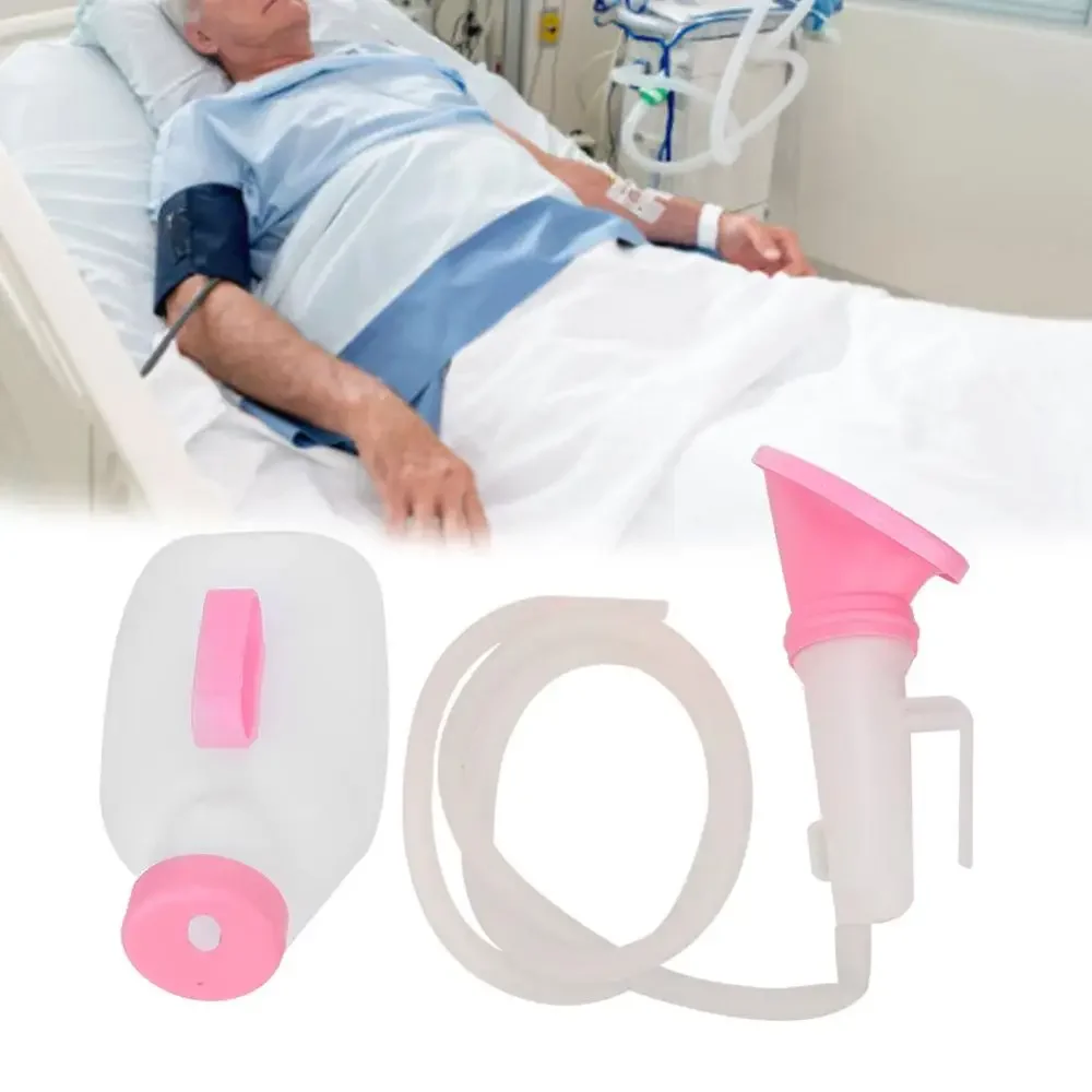 

1500ML Unisex Urine Bottle Bedridden Patient With Mobility Impairment Elderly Urinal Storage Tank With Cleaning Brushs Portables