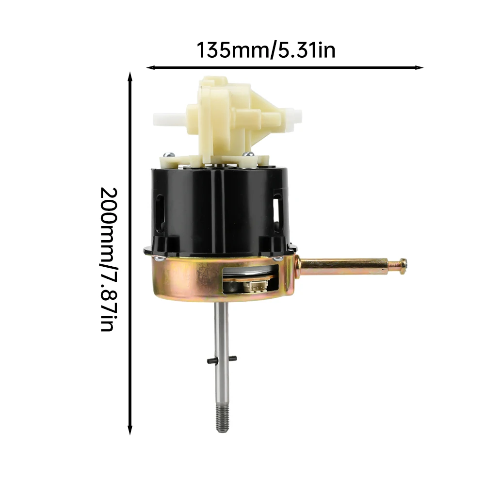 DC9-28V Bürstenloser Motor 28W 1450 U/min Schwenkkopf-Lüftermotor Geräuscharm Doppellager Tischventilator Wandmontierter Lüftermotor – Detail 21