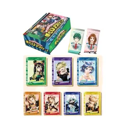 My Hero One's Justice Collection Cards 1 Box Cardjoy Thick  Oil Painting Card Sexy Chain Hot Battle Gifts Trading Kids Toy Cards