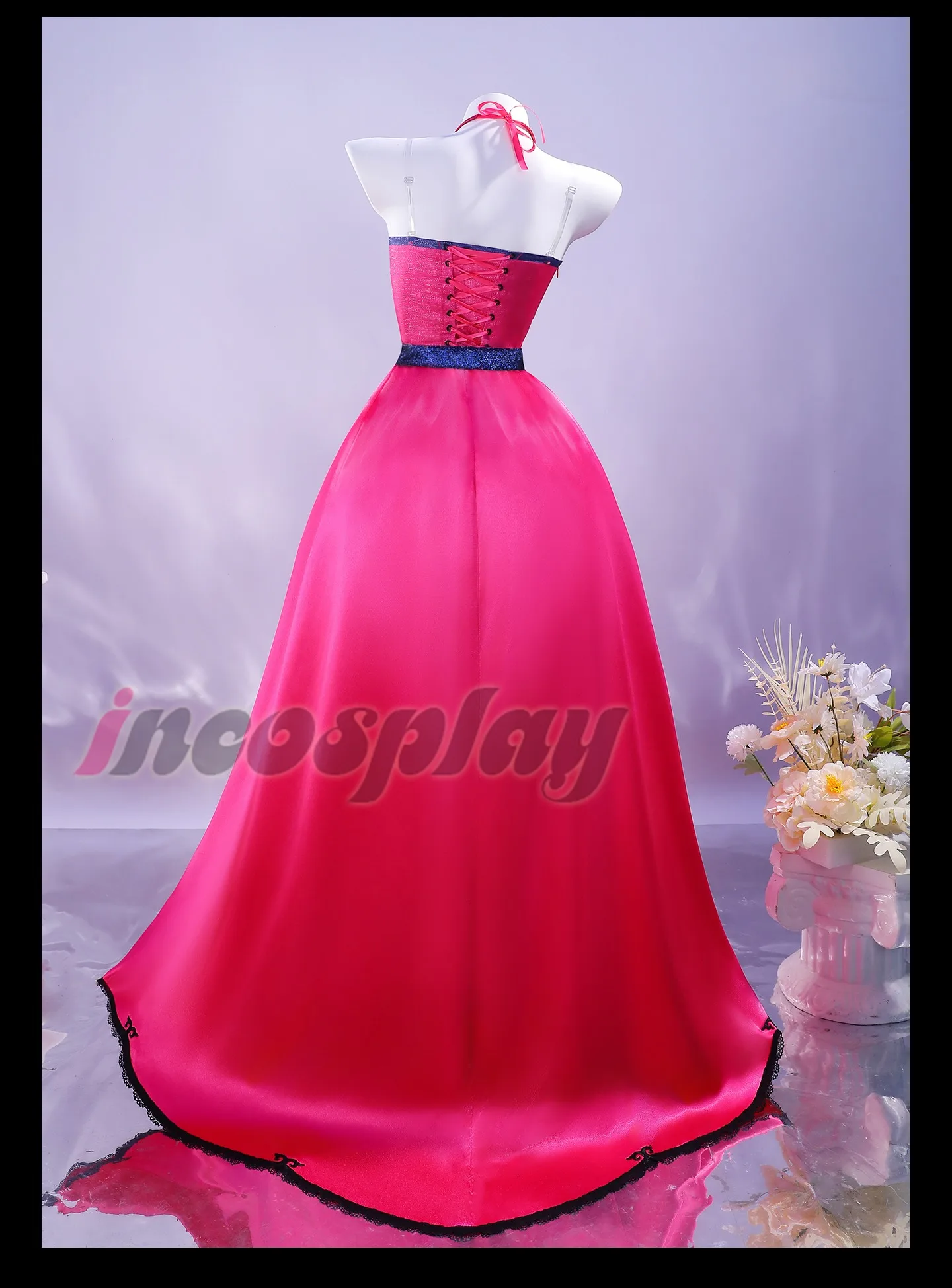 Elina Cosplay Costume Women Fancy Princess Dress Halloween Carnival Party Suit Christmas Outfit Role Play Clothings Custom Made