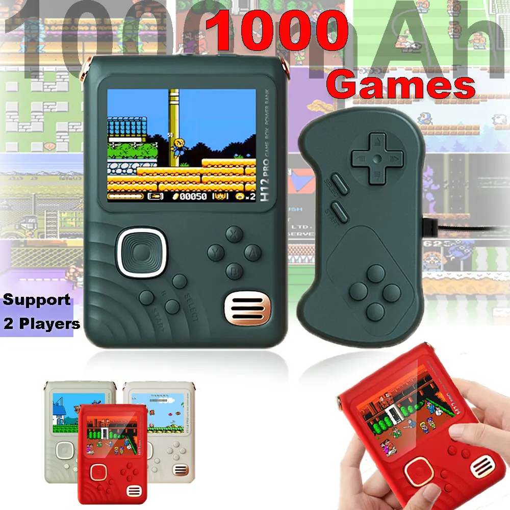 

Handheld Game Console Built-in 1000 Classic Games Video Game Consoles Support 2 Players Portable Retro Console Game Players