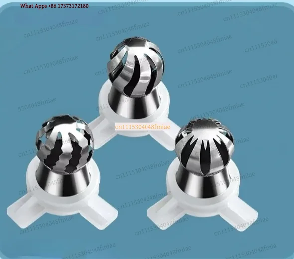 k3 Universal Soft Serve Nozzle Cap Replacement for Donper Ice Cream Maker, Creative Shape Molding Accessory