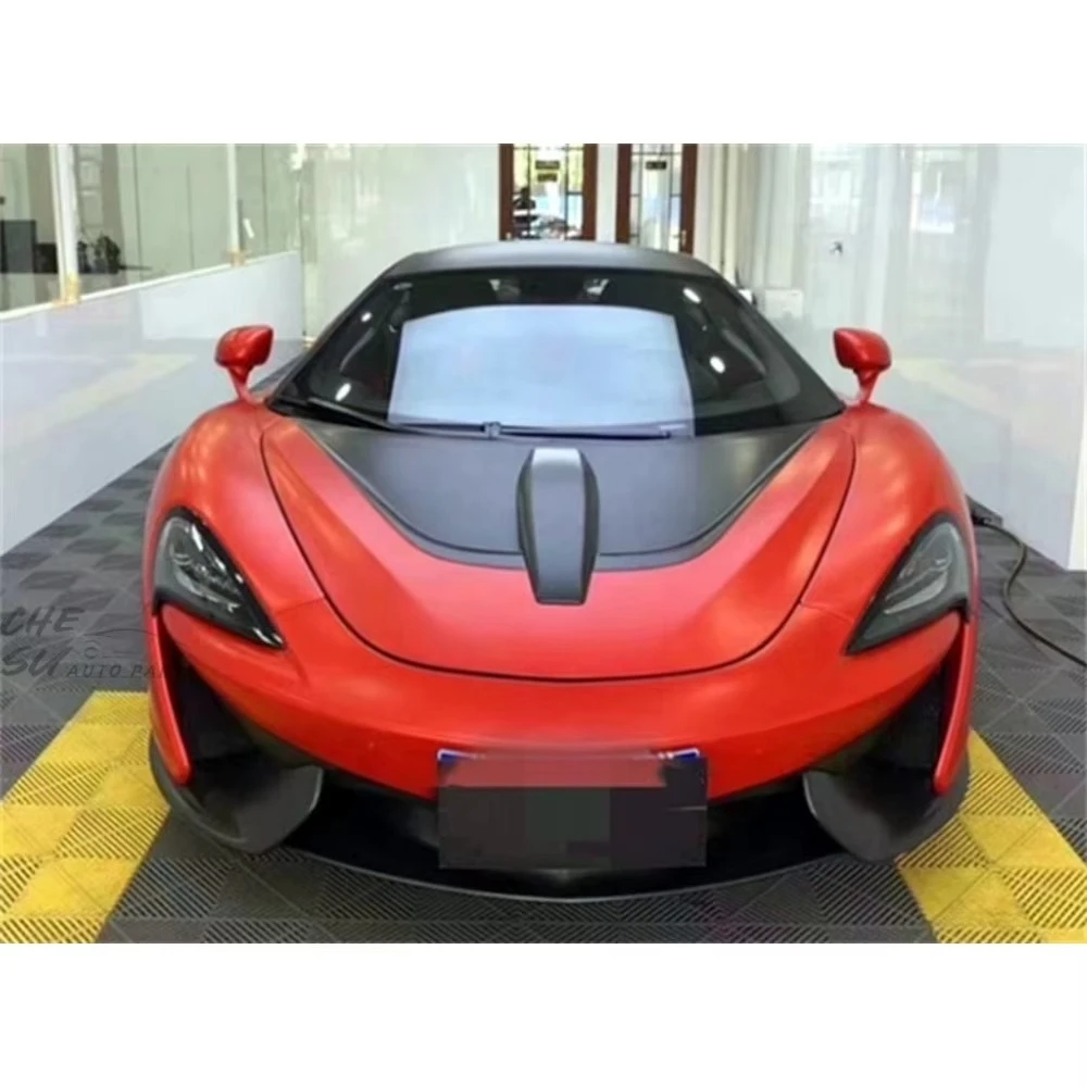 N-style All Carbon Fiber Engine Hood, Engine protection Cover, Body Kit Upgrade for McLaren 540C 570S