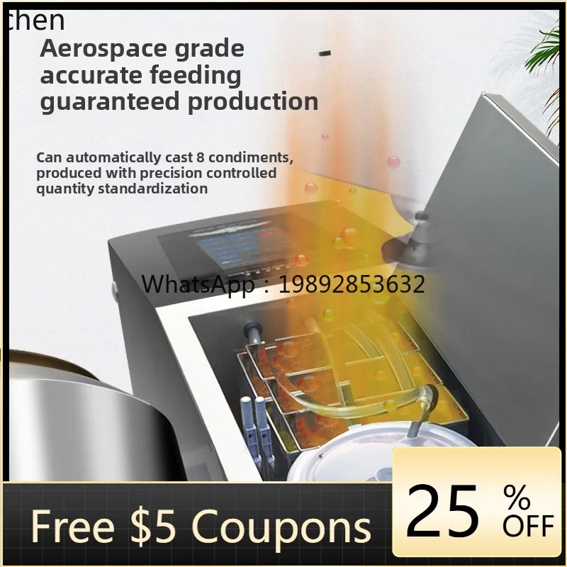 

automatic commercial large canteen roller fried rice machine intelligent multi-functional cooking robot