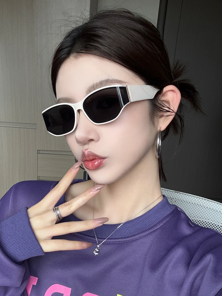

UV Protection Cat's Eye Retro Glasses Men's Personality High-grade Sunglasses Summer Girl's Driving Sun Glasses Sports MJ0747