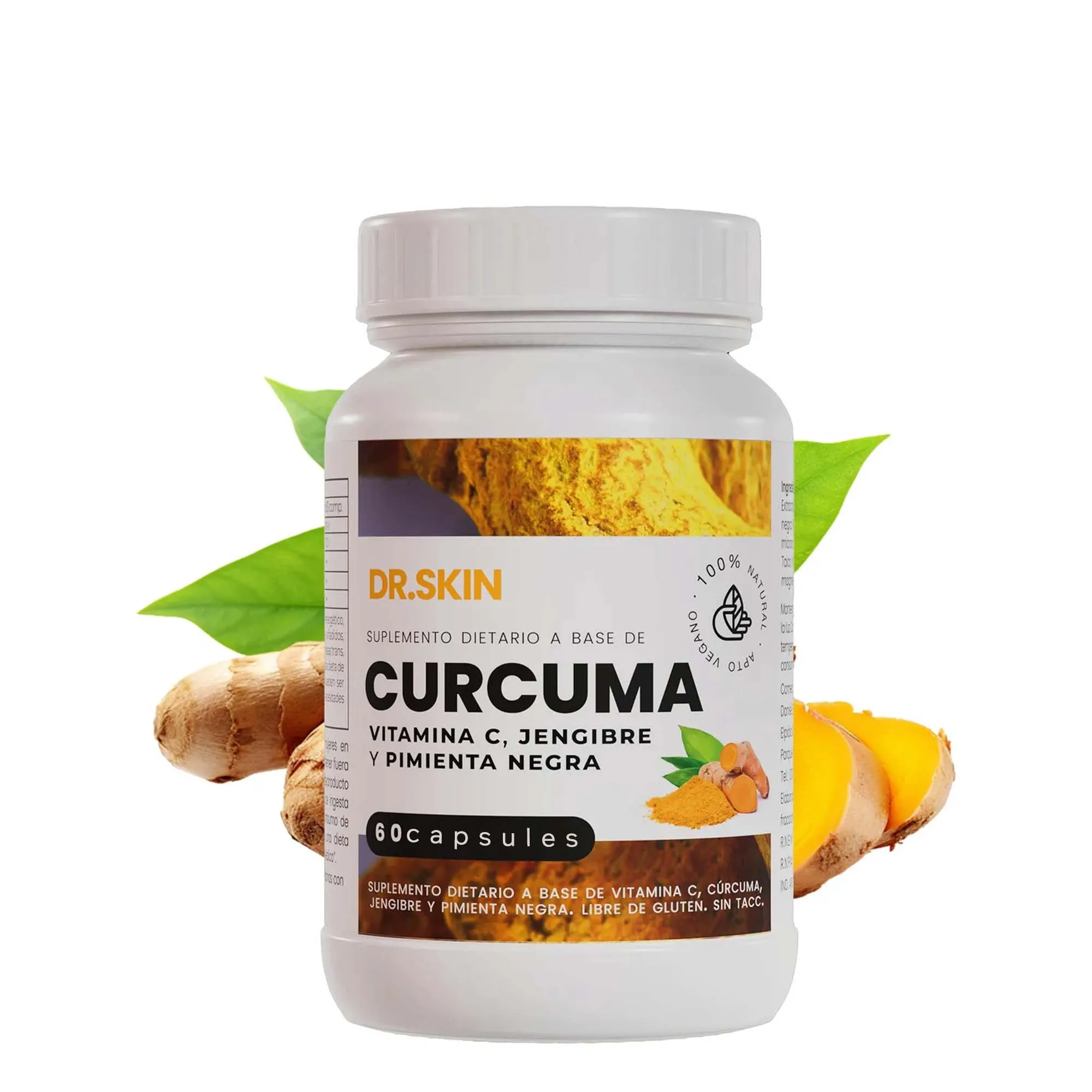 

Пищевая добавка с куркумой — способствует росту костей, поддерживает здоровье суставов, антиоксидант и здоровье пищеварительной.