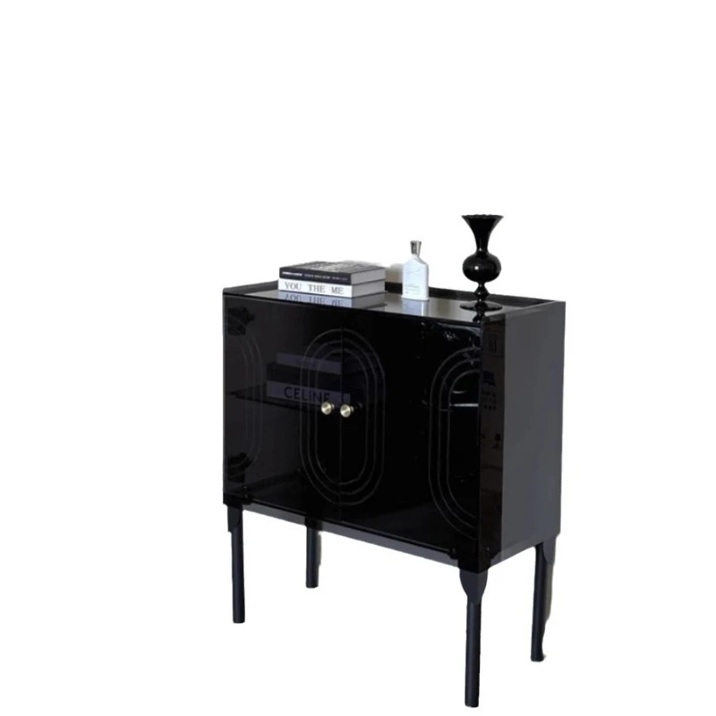 

Light luxury acrylic porch cabinet dining side cabinet storage display cabinet