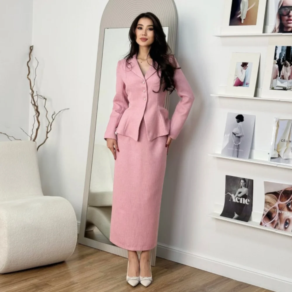 

customized Button A-line V-neck Jersey Prom Dresses Simple Anke length Evening Dresses Ruched Pleat Party Dresses