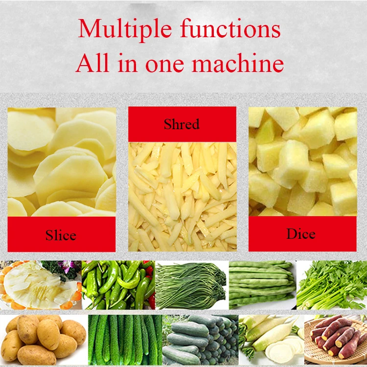 Large Commercial Vegetable Cutting Machine Vegetable Beans Cutter Slicer Vegetable Cutter Machine