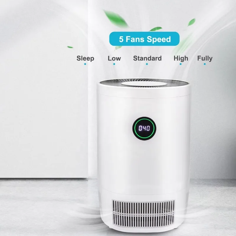 Removal of Air Pollutants Home Bedroom Office Air Purifier Personal Portable Fresh Air Purifier