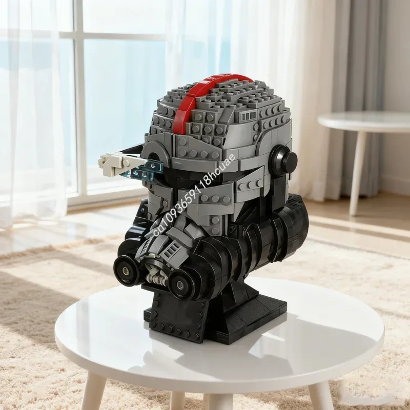 

886 шт. MOC Bad Batch шлем CROSSHAIR Star модель строительные блоки рождественские подарки строительство собрать игрушки идея образование дети