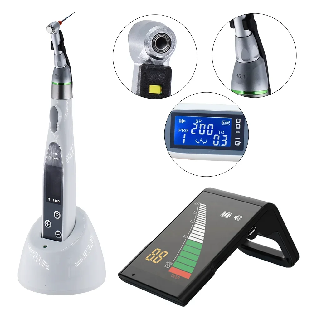 Den tal Wireless Endomotor Apex Locator Endodontic Endo Motor With Mini Apex Locator den tistry Equipment