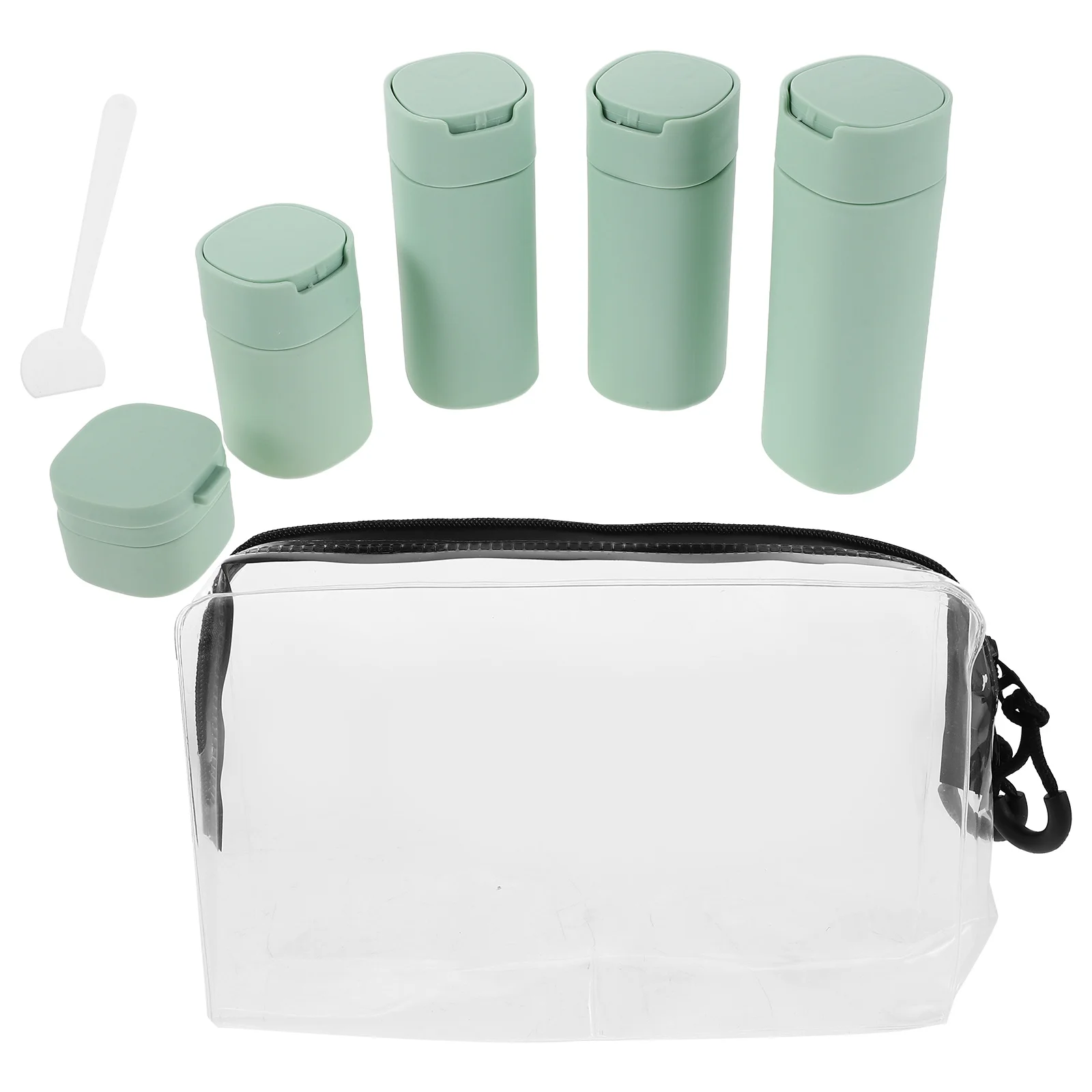 1Set Lekvrij Hervulbare Reisflessen Draagbare Knijp Lege Shampoo Lotion Huidverzorging Containers voor Reizen Toiletartikelen Opslag