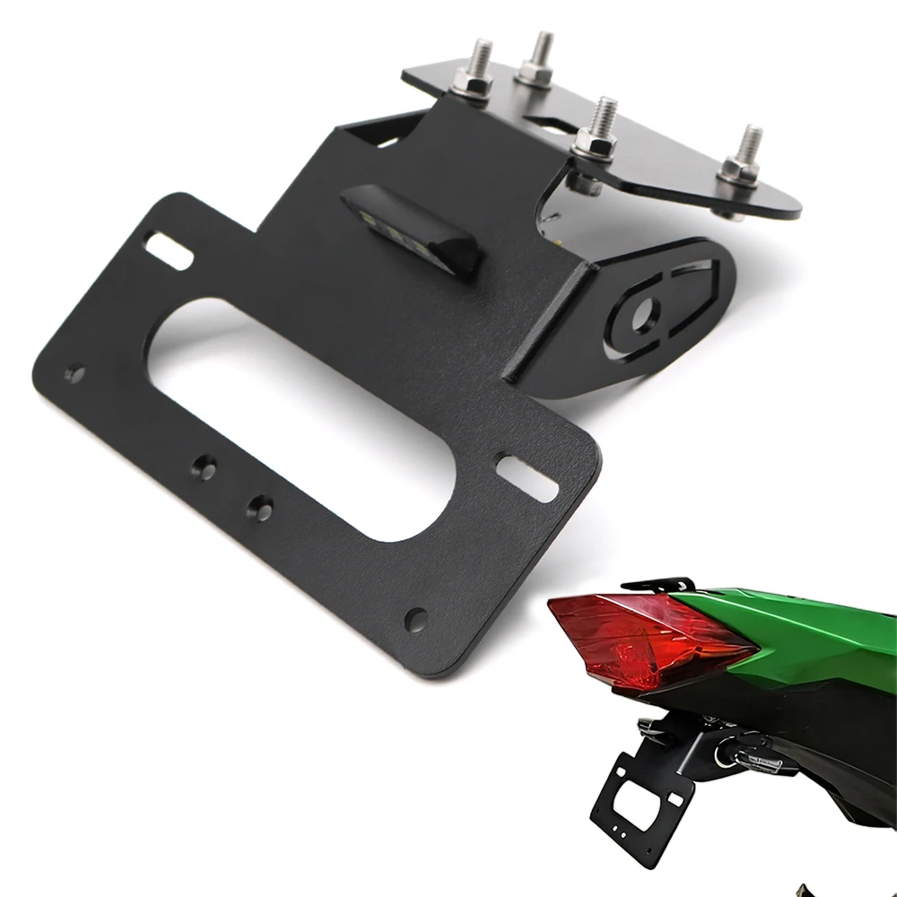 

Fit For Kawasaki Ninja 300 EX300 Ninja 250 ZX250 Z300 Z250 2013-2018 License Plate Holder Rear Tail Tidy Fender Eliminator Kit