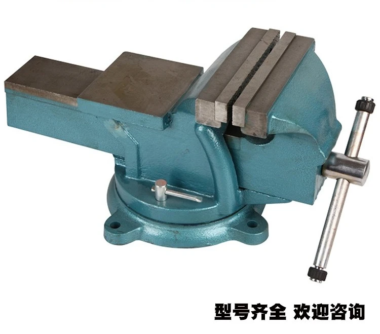 Heavy duty 5 inch 360 degree turntable with anvil vice